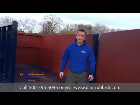 Worcester Dumpster Rentals - Dans Rubbish| Call 508-796-5096