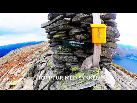 MTB TRAVEL IN STRYN - Freeride from Glittereggja to blakset
