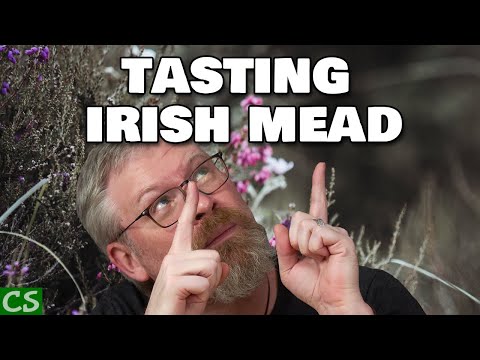 Tasting our Traditional Irish Mead