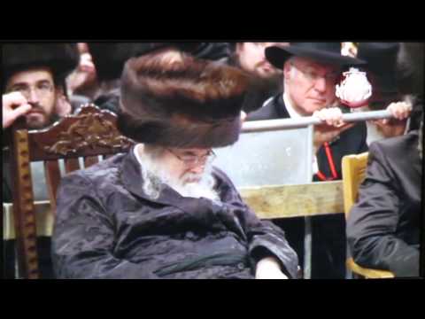 Belz Wedding 2014 - Part 39, Belz Rebbe Mitzvah Tantz 3