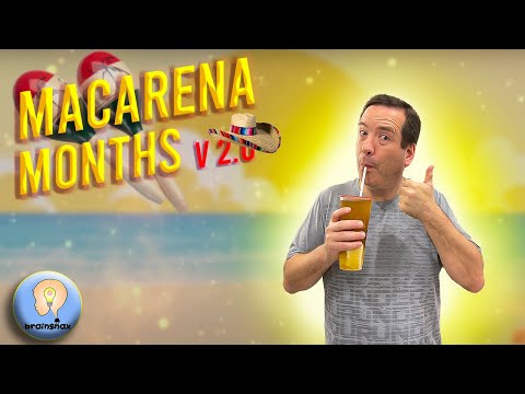 Macarena months of the year | Months song | Calendar Time