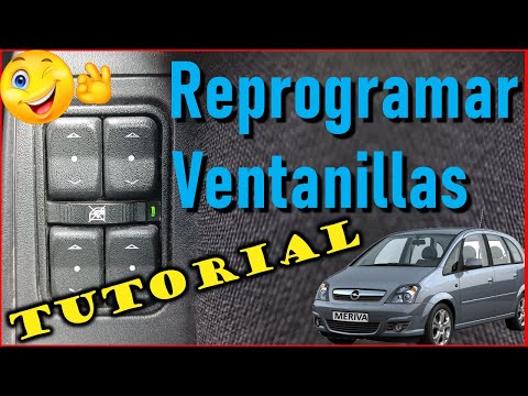Reprogram the windows - Meriva -  Opel / Chevrolet  / Vauxhall - Tutorial