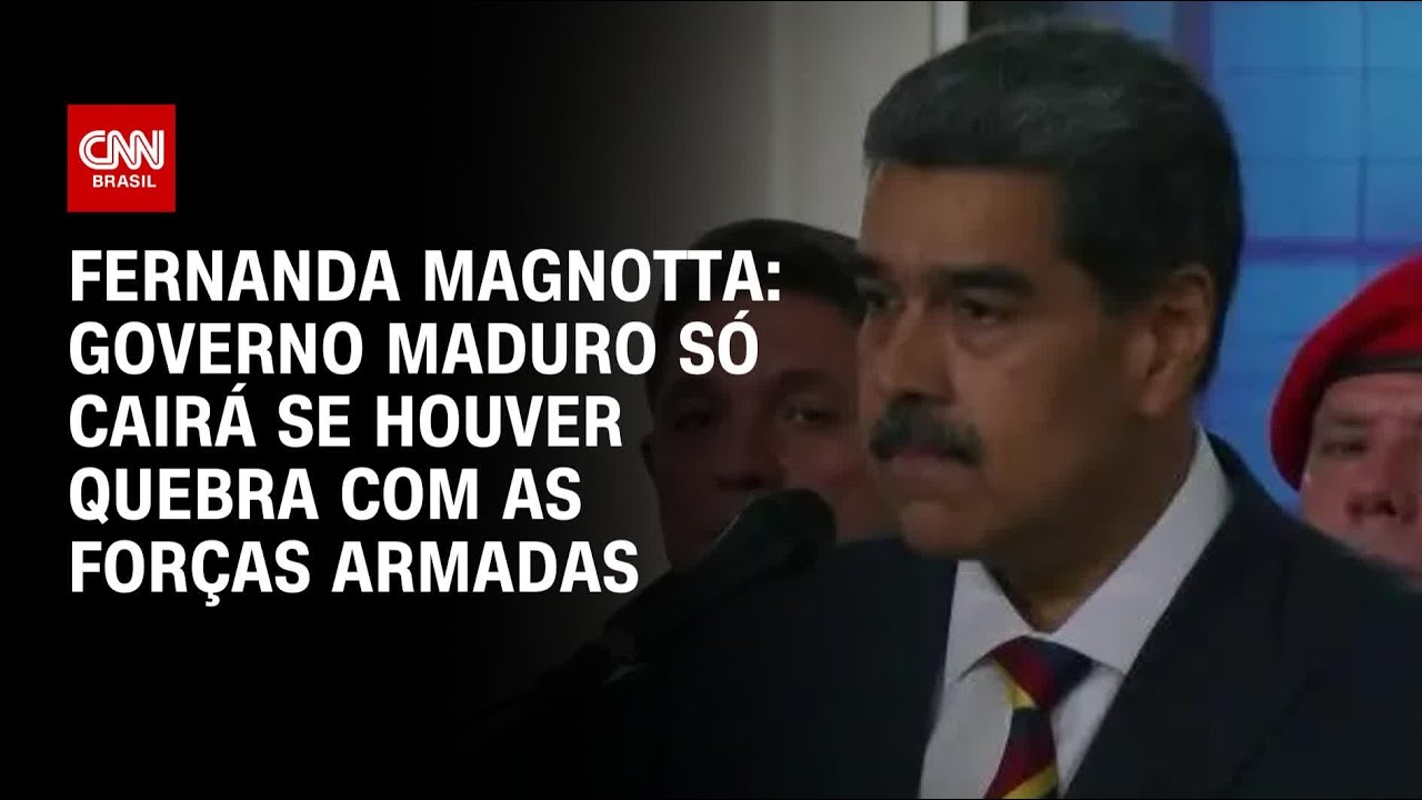 Fernanda Magnotta: Governo Maduro só cairá se houver quebra com as Forças Armadas | CNN 360°