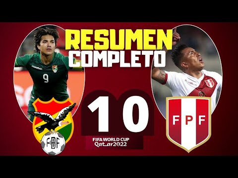 RESUMEN COMPLETO HD | Bolivia 1 Vs Perú  0 | Eliminatorias Qatar 2021