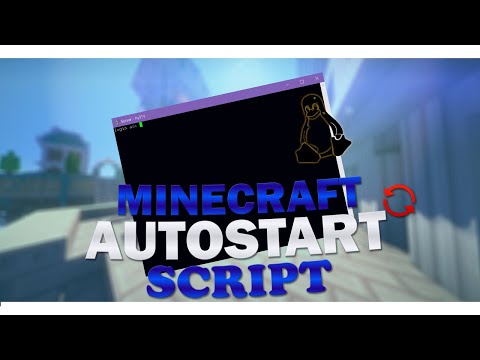 [Tutorial] Minecraft Linux Server | Best Autostart Script! DE