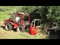 Click to View : MINIFORST - clearing brush on reversible tractor