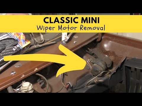Classic Mini Wiper Motor Removal