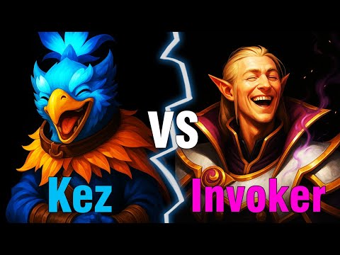 NEW META — Kez MID vs Invoker: Intense Mid-Lane Duel (Patch 7.39e)