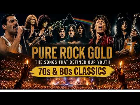 PURE ROCK GOLD 🎸 The Songs That Defined Our Youth (70s & 80s Classics)