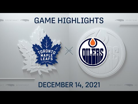 NHL Highlights | Maple Leafs vs. Oilers - Dec. 14, 2021
