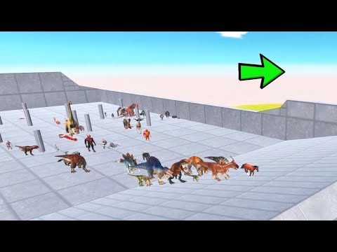 All Units Ultimate Obstacle Race  - Animal Revolt Battle Simulator ARBS