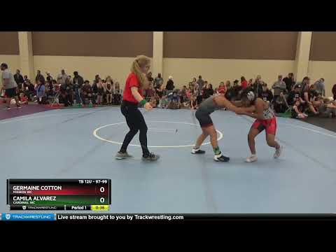 97 Lbs Round 1 - Germaine Cotton, Mission WC Vs Camila Alvarez, Cardinal WC 007a