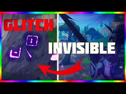 exclu glitch etre invisible et invincible sur fortnite battle royal - fortnite bug invisible