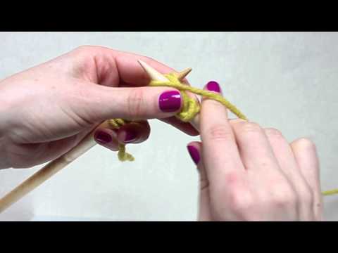 Simple Stylish Stricken-Tutorial: Strickkurs Technik 3: Linke Maschen