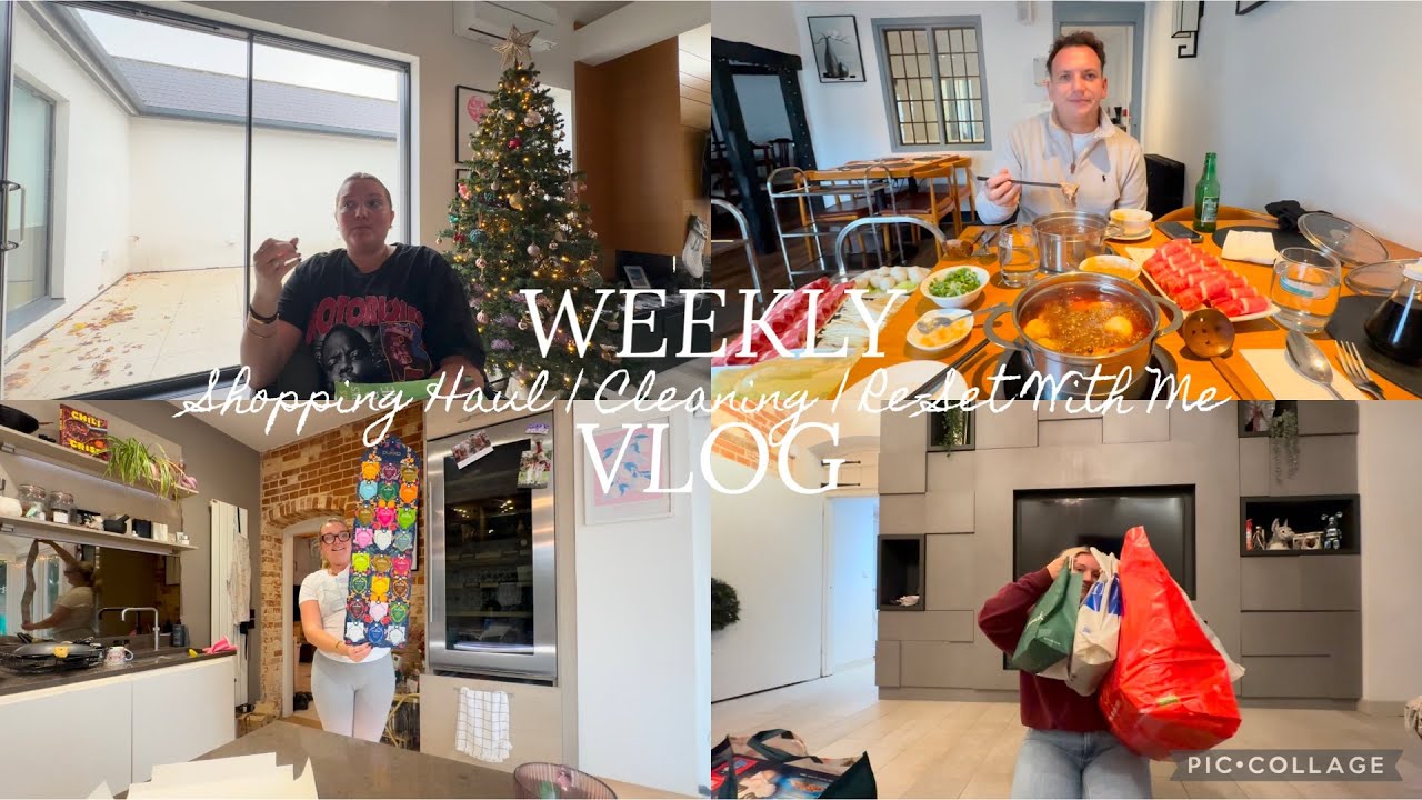WEEKLY VLOG | Huge Christmas Shopping Haul | House Re-Set | Spend The Week With Me |
