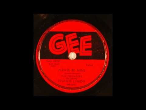 The Teenagers feat. Frankie Lymon - Please Be Mine - 1955 R&B Ballad on Gee 78 rpm label