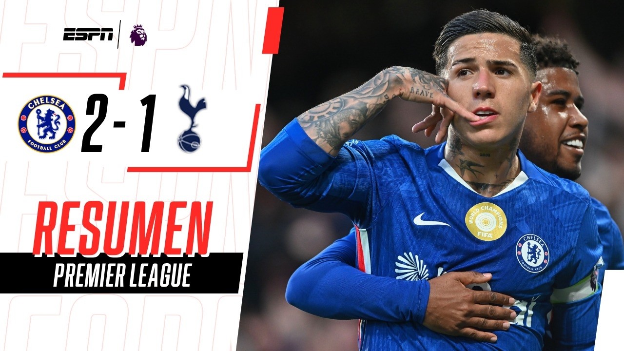 GOLAZO Y ASISTENCIA DE ENZO PARA EL DELIRIO DE LOS BLUES EN LONDRES | Chelsea 2-1 Spurs | RESUMEN