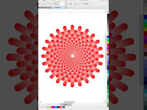 Normal Shape Design ideas in Corel draw
