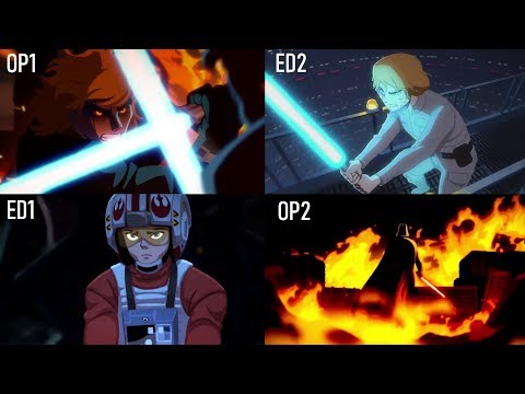 Star Wars Anime COMPLETE EDITION - All S1 Openings & Endings (Creditless)