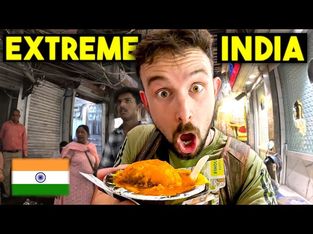Travel vlog - Surviving the SPICIEST Street Food in India🌶️🥵(EXTREME SPICE)🇮🇳