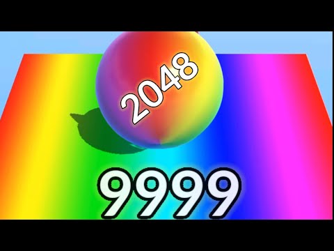 Ball Run 2048 in Infinity Mod 2048 vs merge jump 2048 / ball merge 2048 Gameplay All New Levels