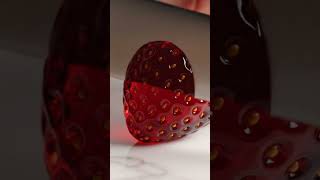 asmr cut starwberry