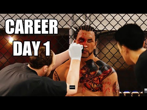UFC 4 Career Mode - Part 1 - The Beginning (UFC 2020 Gameplay)