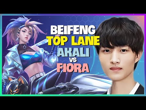 Challenger BeiFeng's Akali TOP LANE: Mastering Advanced Mechanics & Strategy (Engsub)