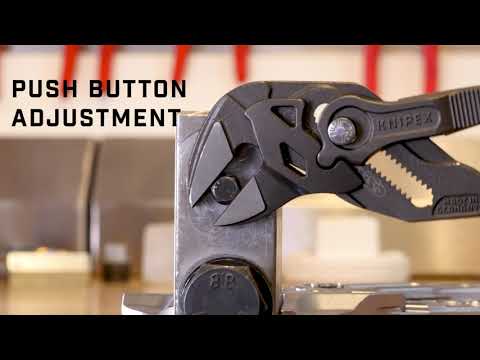 KNIPEX 10" BLACK FINISHED PLIERS WRENCH -  PWB10