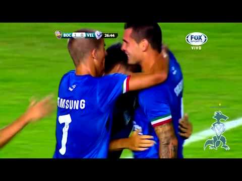 GOL HD | Boca 2 Vs Velez 2 | Verano 2015 | Caraglio (1)