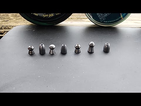 Benjamin gunnar .22 shooting different slugs/pellets