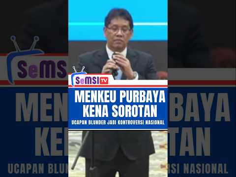 Salah Ucap, Purbaya Langsung Viral!. #MenkeuPurbaya#BlunderUcapan#ViralNews#Kontroversi#MediaSorot