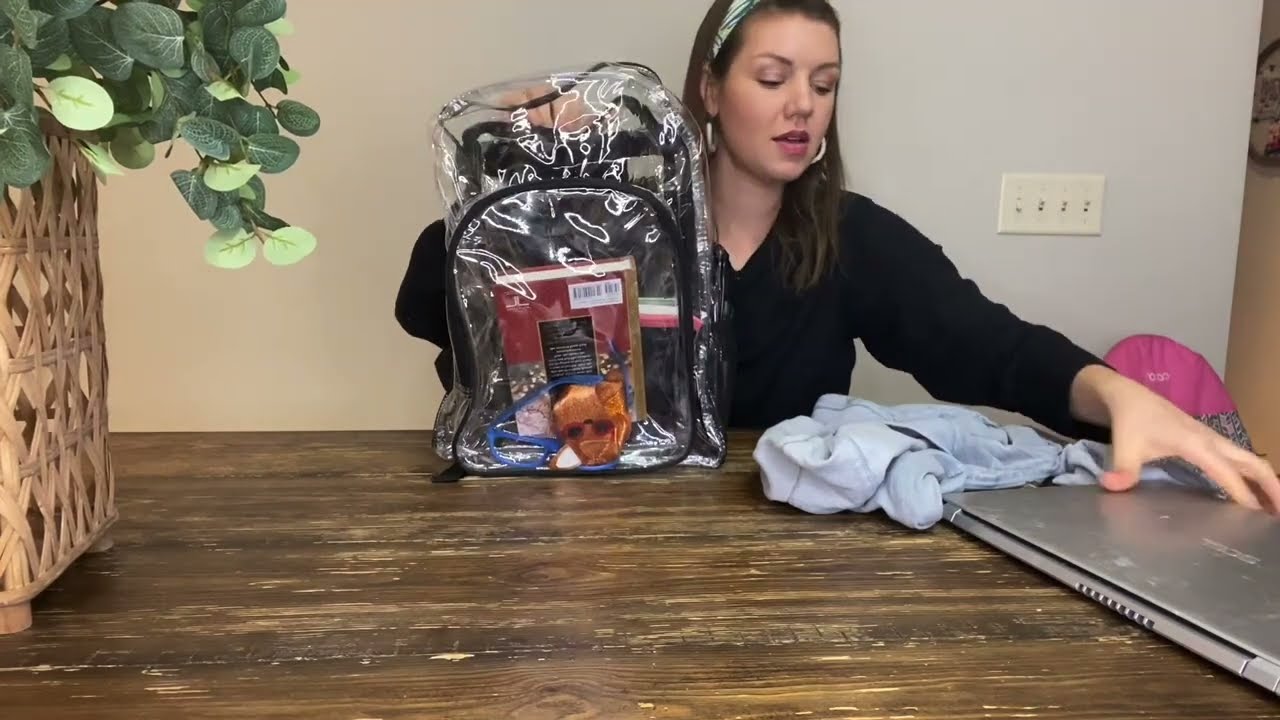 Review of Clear Backpack for School,Clear Bookbags See Through Backpack Transparent Backpacks
