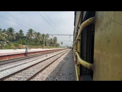 Satabdi express moving on raily station