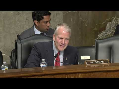 Sen%2E%20Dan%20Sullivan%20%28R%2DAlaska%29%20at%20an%20Armed%20Services%20Committee%20hearing%20%2D%20November%204%2C%202025