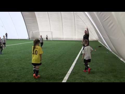 CZ8-Fc Yellow Junior z Kudełkiem w Legnicy pod balonem -Juventus Legnica -VIII meczyk -Decathlon Cup