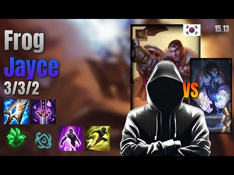 Frog Top Jayce vs Sylas lol KR solo rank Full Game 15.13 | 프로그 제이스 vs 사일러스