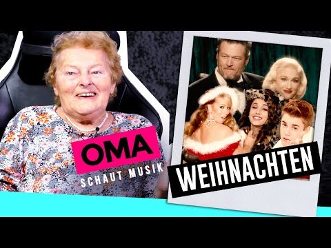 Oma schaut Musik - Weihnachtsspecial (Ariana Grande, Justin Bieber, Mariah Carey & Gwen Stefani)