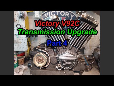 Victory V92 Transmission Upgrade Part 4. The fourth and final episode in our saga. RIP old gears.