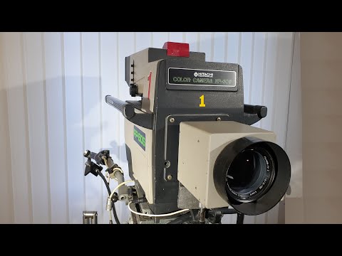 Hitachi FP 60 S   1" Saticon  Professional Color Camera -1980. Ex AIF Ex CPT