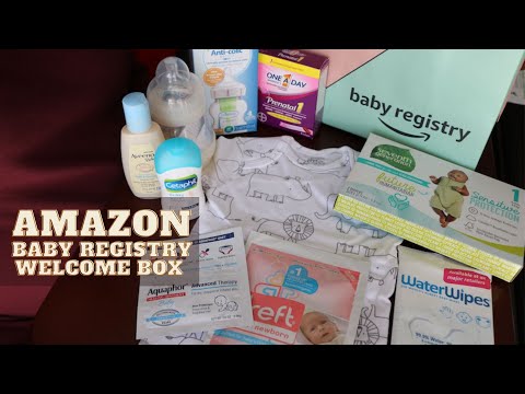 Amazon Baby Registry Welcome Gift Box | January 2021
