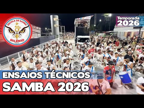 ESTRELA DO TERCEIRO MILÊNIO 2026 | ENSAIO TÉCNICO LARGADA E PISTA | SAMBA AO VIVO #ETSP26