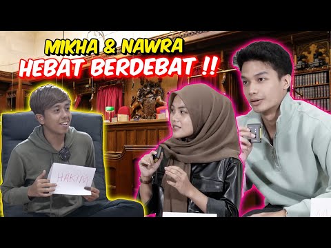 MIKHA & NAWRA HEBAT BERDEBAT !! - PEMBELA VS PENUDUH POINT PENYINGKIRAN !