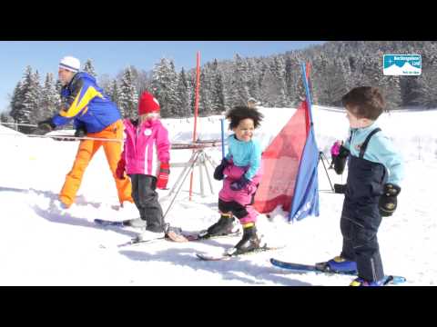 Familien Skifahren Bayern Deutschland: Kinderskikurs im Berchtesgadener Land