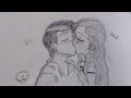 How To Draw Anime People Kissing
