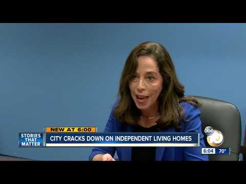 City cracks down on independent living home