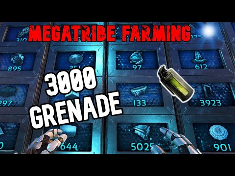 MegaTribe Life #19 OP GRENADE | UNLUCKY | Ark Official PvP 🍭