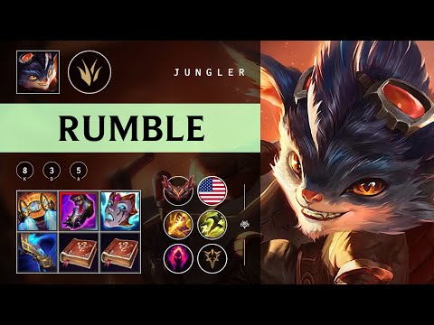 Rumble Jungle vs Rek'Sai - NA Grandmaster Patch 25.24