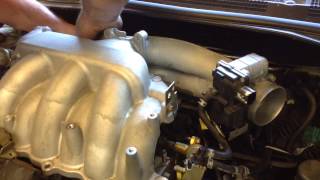 How to remove air intake and coil packs on a 2003 Nissan Altima 3.5L V6