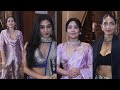 Tanisha Santoshi Shweta Tripathi Kubbra Sait At The Launch Of Shanti Banaras A Luxury Store BM